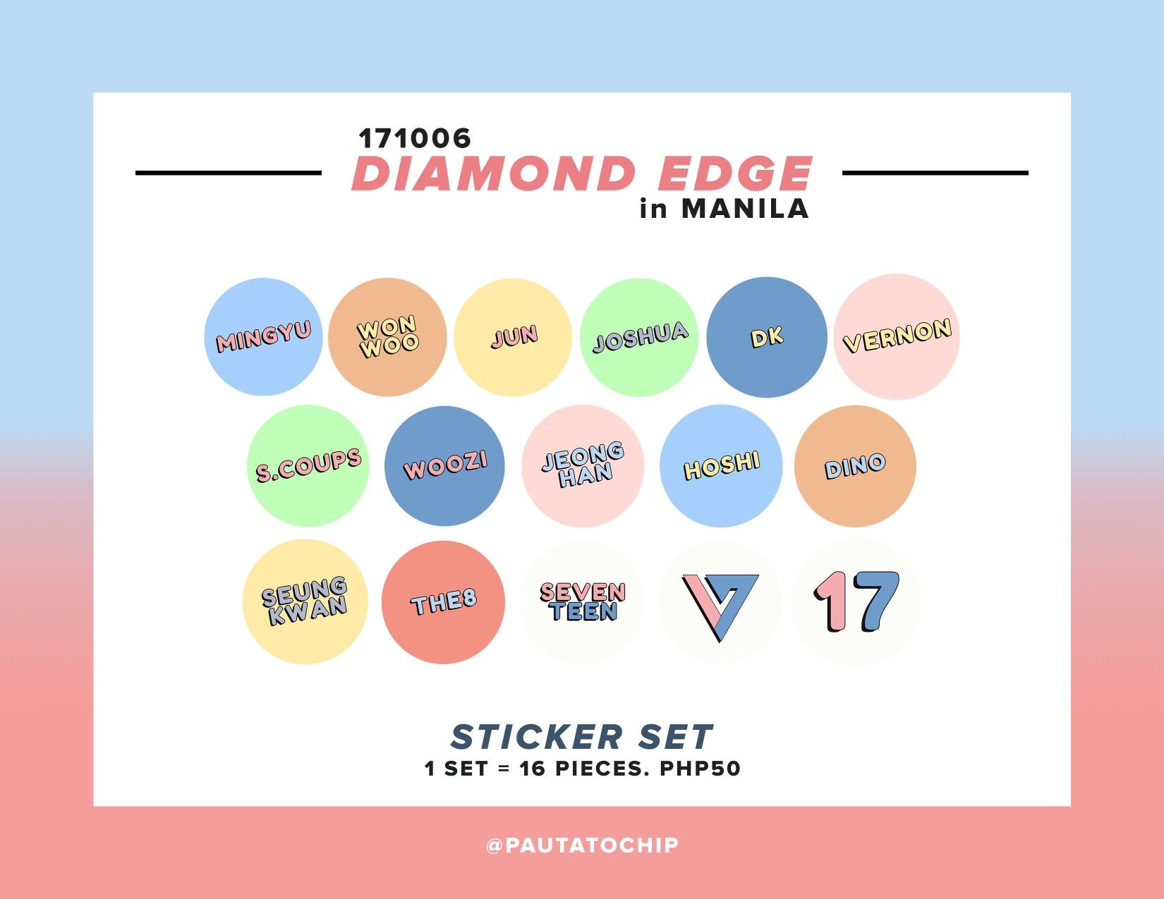 Download Gambar Kartun Bts Seventeen Sticker Nomer 12