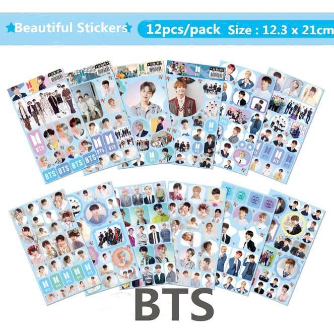 Detail Gambar Kartun Bts Seventeen Sticker Nomer 23