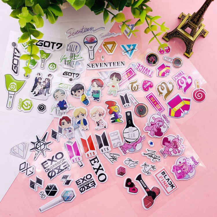 Detail Gambar Kartun Bts Seventeen Sticker Nomer 26