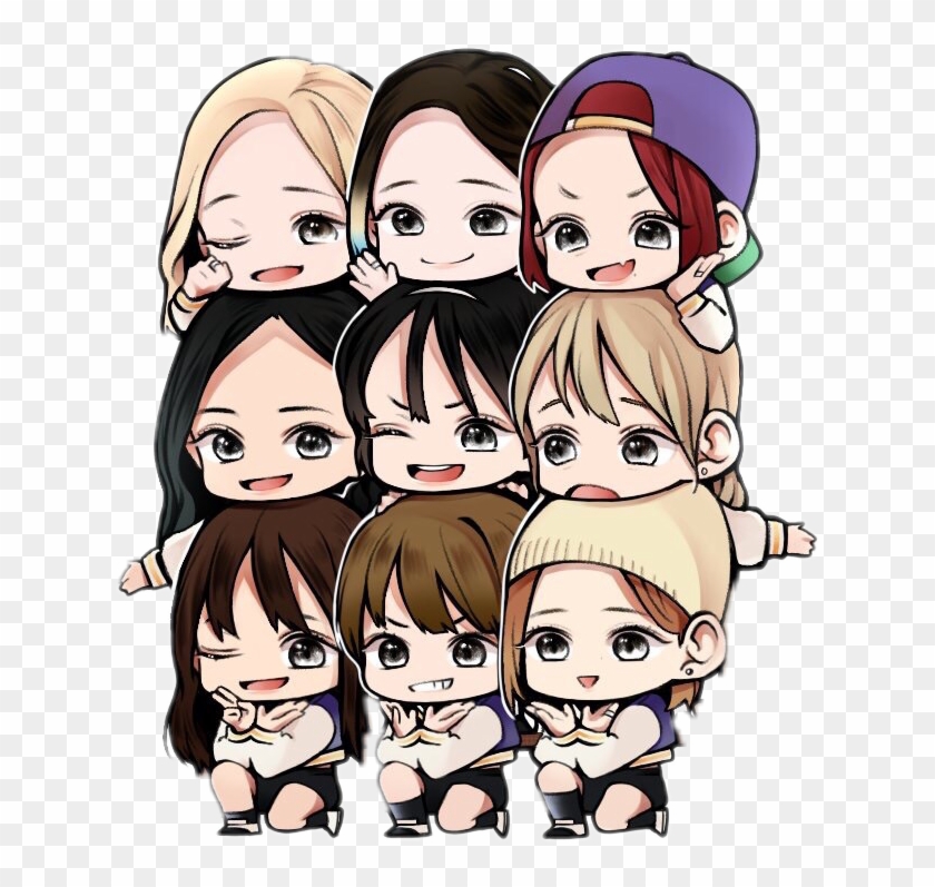 Detail Gambar Kartun Bts Twice Sticker Hd Kartun Nomer 6