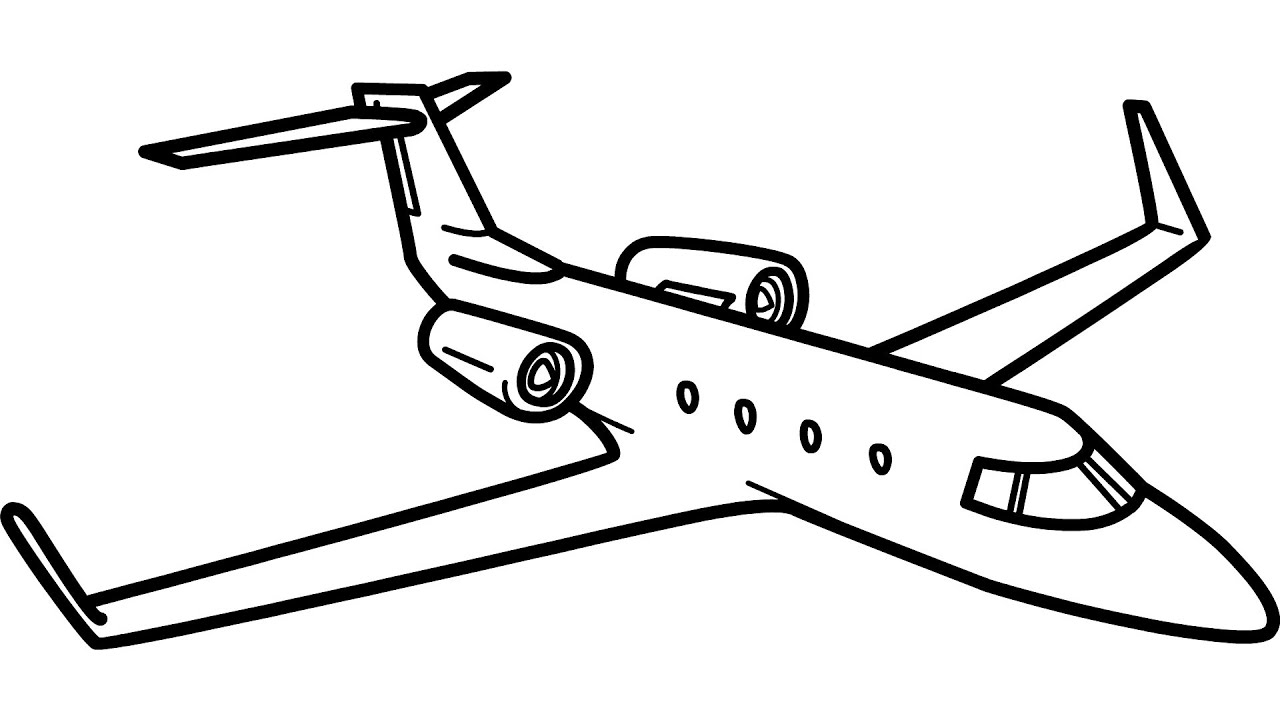 Detail Avion Drawing Nomer 5