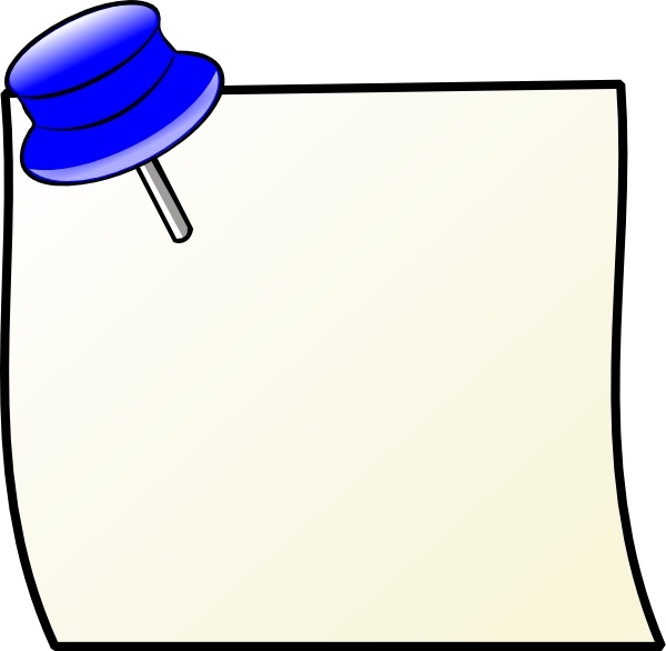 Detail Clipart Notizzettel Nomer 2