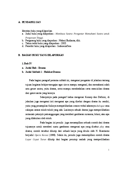 Detail Contoh Laporan Baca Nomer 14