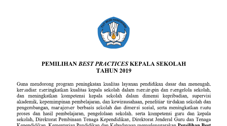 Detail Contoh Laporan Best Practice Nomer 46