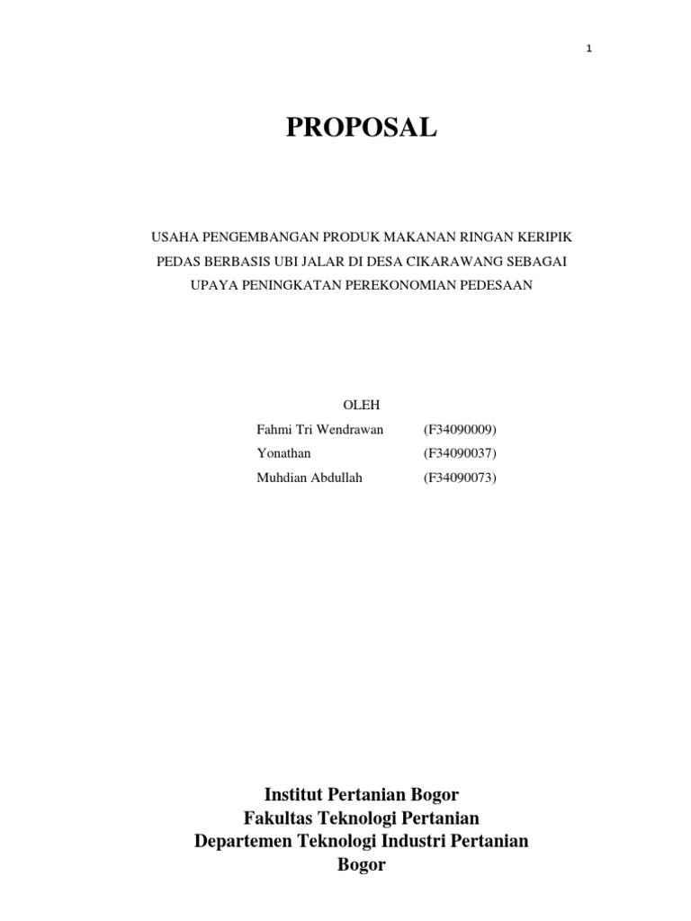 Detail Contoh Laporan Bisnis Plan Nomer 12