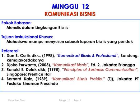 Download Contoh Laporan Bisnis Singkat Nomer 17