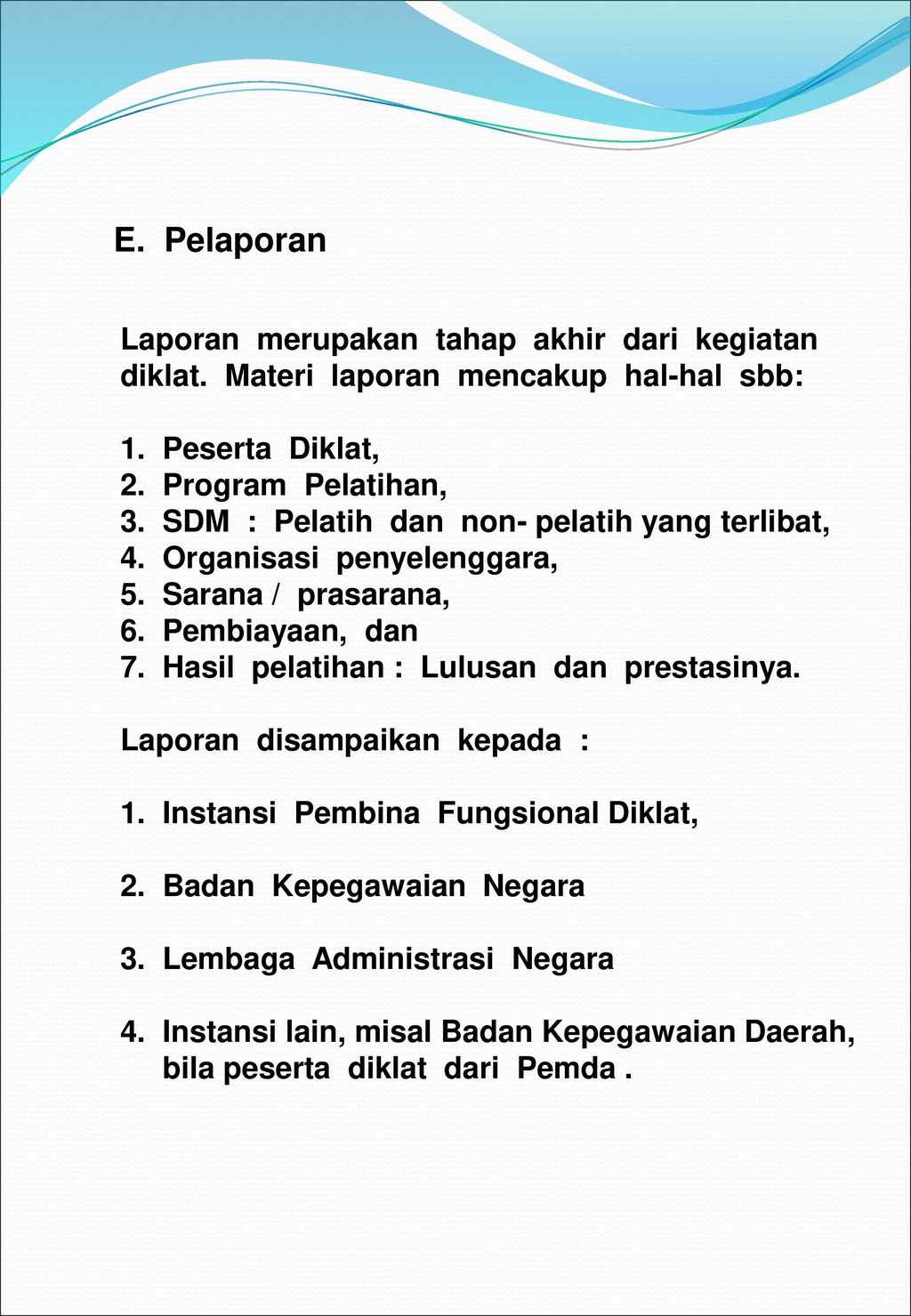 Detail Contoh Laporan Diklat Nomer 42