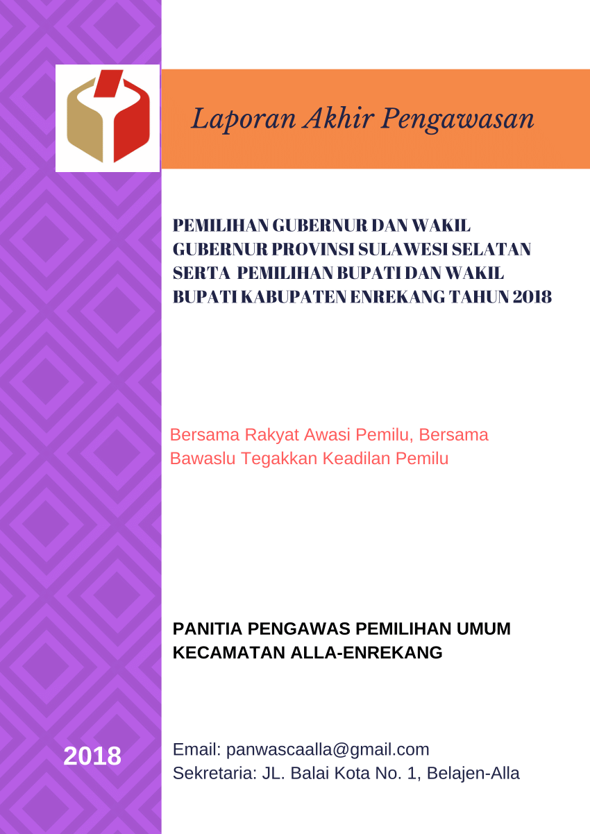 Detail Contoh Laporan Hasil Pengawasan Pemilu Form A Nomer 16