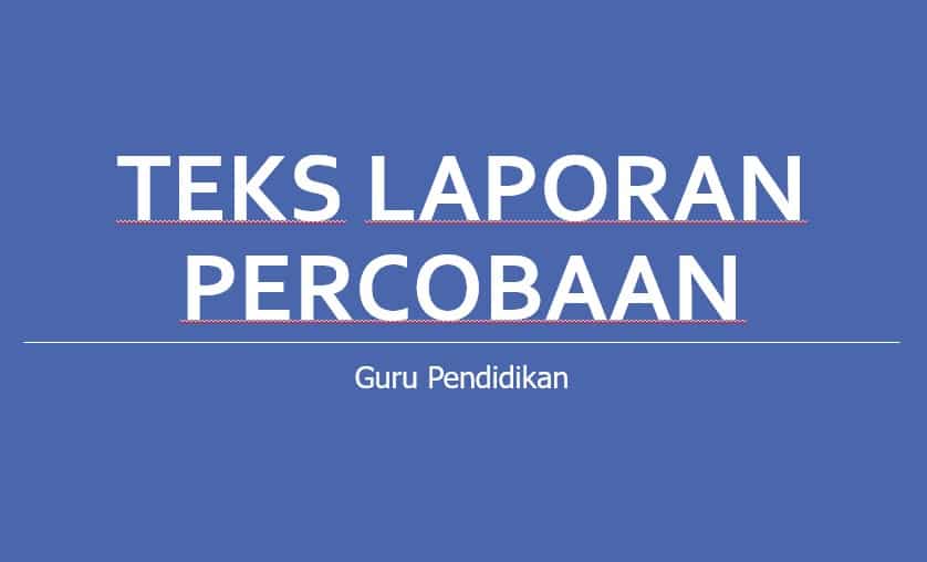 Detail Contoh Laporan Hasil Percobaan Nomer 47