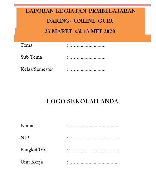 Detail Contoh Laporan Informasi Nomer 39