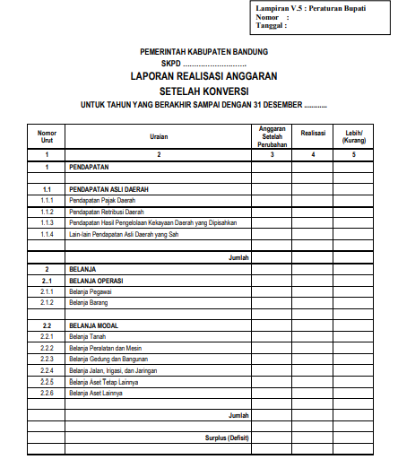 Detail Contoh Laporan Kas Rt Nomer 24