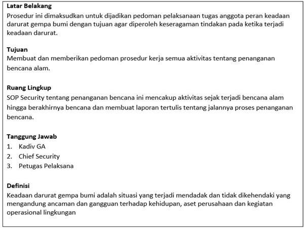 Detail Contoh Laporan Kegiatan Security Nomer 19