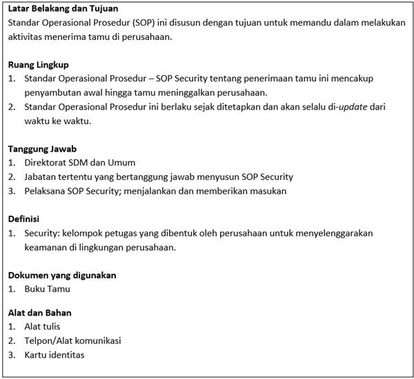 Detail Contoh Laporan Kegiatan Security Nomer 6