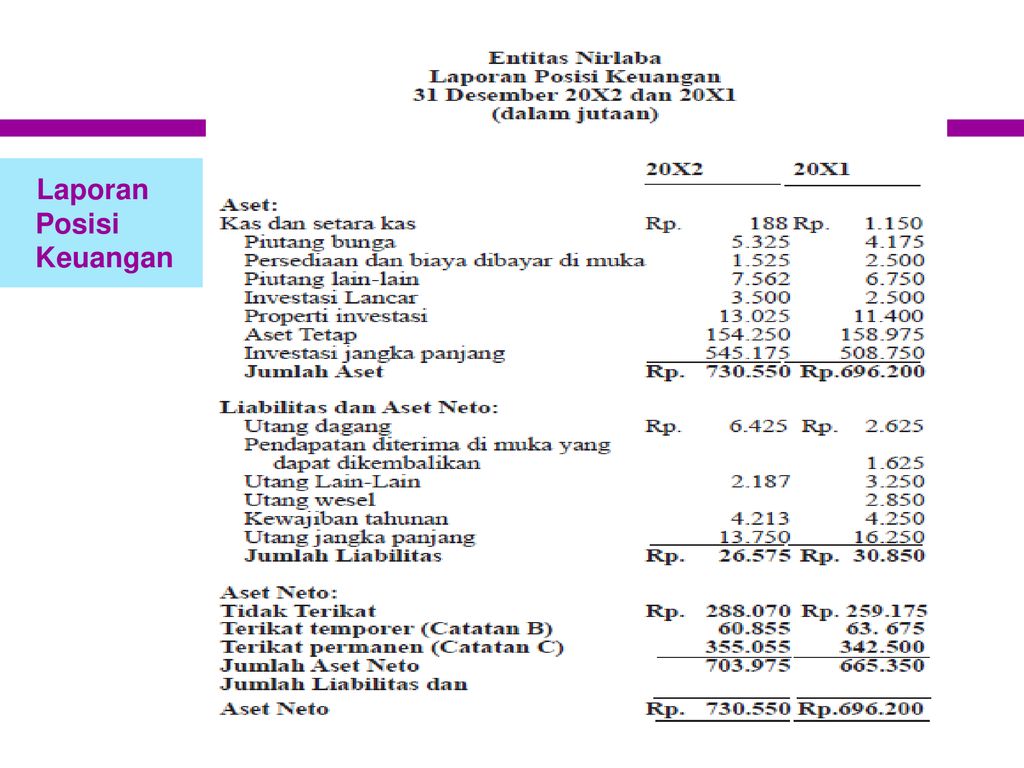 Contoh laporan keuangan organisasi nirlaba 41 koleksi gambar