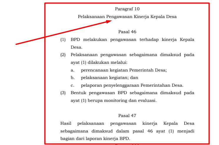 Detail Contoh Laporan Kinerja Bpd Tahun 2020 Nomer 22