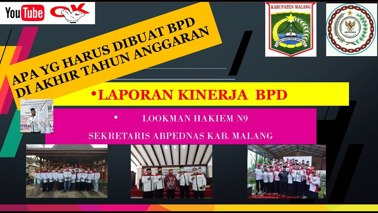 Detail Contoh Laporan Kinerja Bpd Tahun 2020 Nomer 44