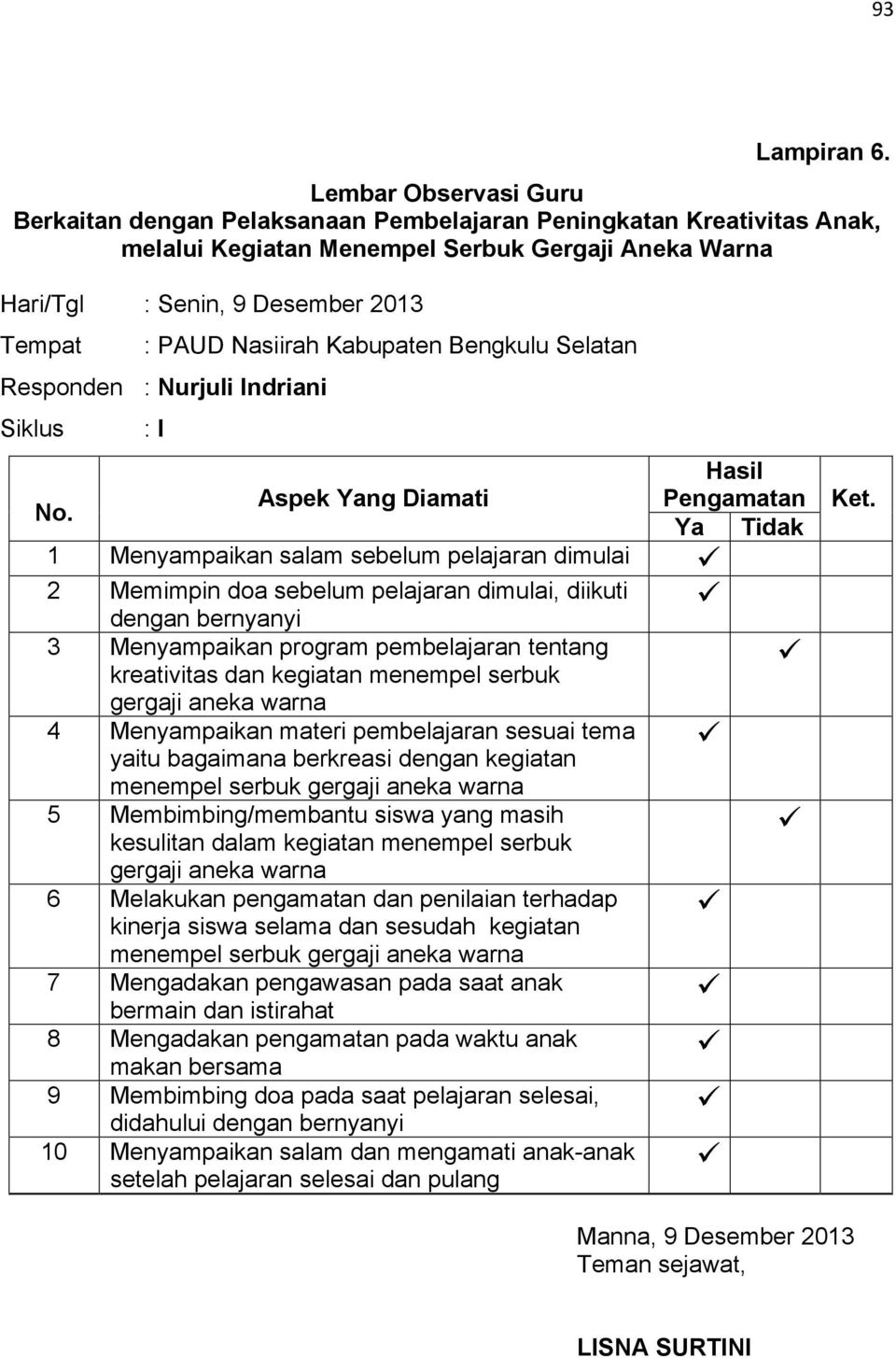 Detail Contoh Laporan Observasi Anak Usia Dini Koleksi Nomer 33 Detail Contoh Laporan Observasi Anak Usia Dini Koleksi Nomer 33