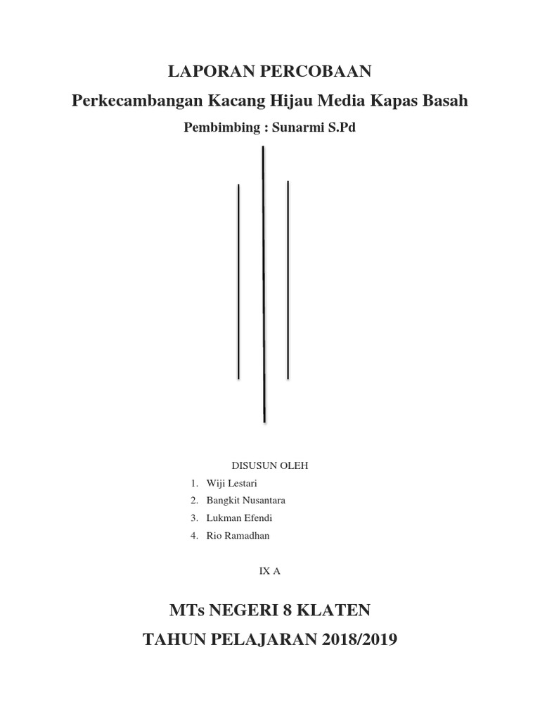 Detail Contoh Laporan Penelitian Kacang Hijau Nomer 21