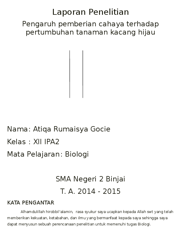 Detail Contoh Laporan Penelitian Kacang Hijau Nomer 25