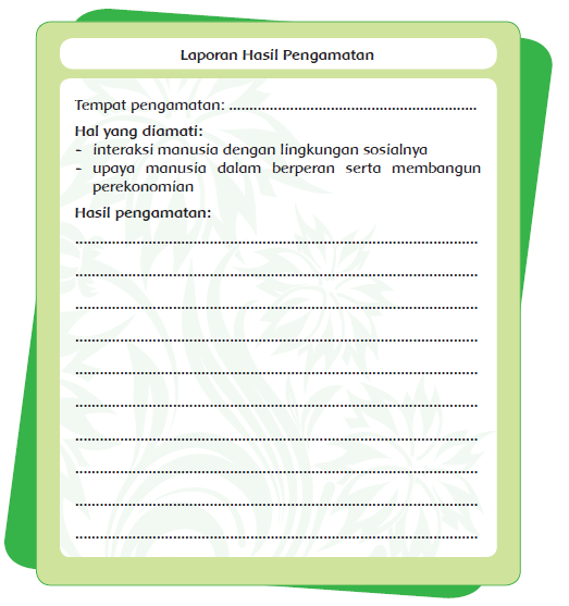 Detail Contoh Laporan Pengamatan Lingkungan Nomer 28