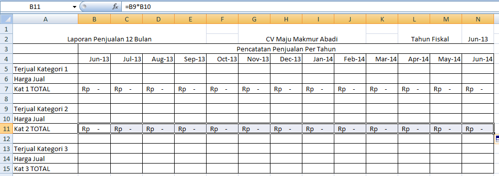 Detail Contoh Laporan Penjualan Produk Nomer 41