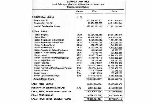 Detail Contoh Laporan Perusahaan Nomer 46