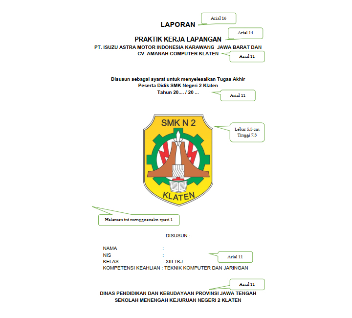 Detail Contoh Laporan Pkl Smk Administrasi Perkantoran Nomer 54