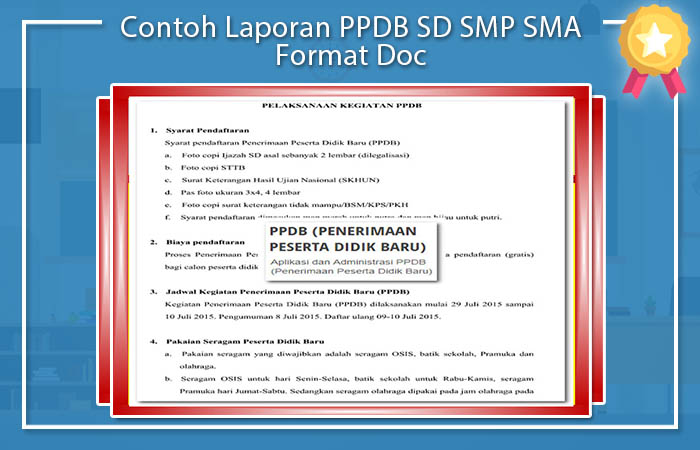 Detail Contoh Laporan Ppdb Nomer 35