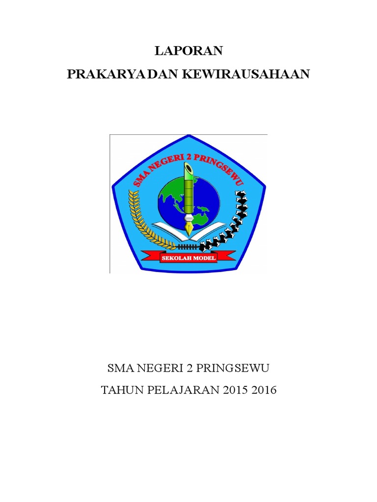 Detail Contoh Laporan Prakarya Nomer 17