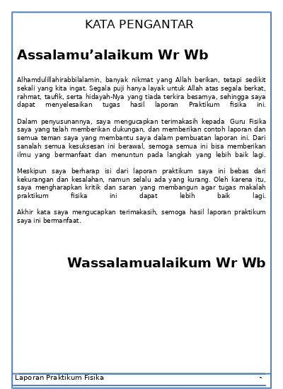 Detail Contoh Laporan Praktikum Fisika Nomer 24