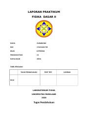 Detail Contoh Laporan Praktikum Fisika Nomer 39