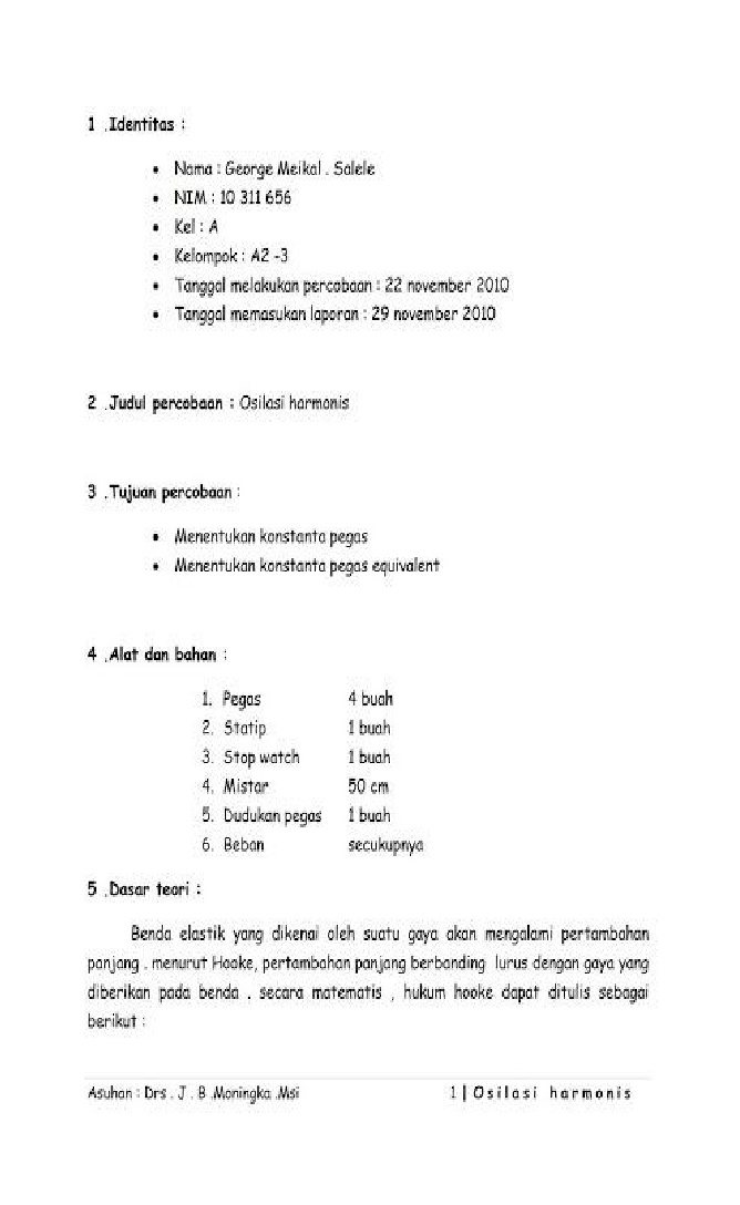 Detail Contoh Laporan Praktikum Fisika Nomer 41