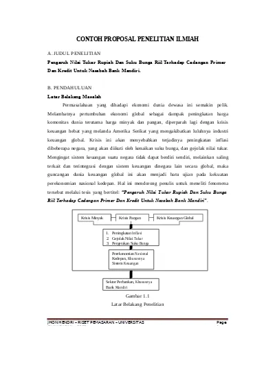 Detail Contoh Laporan Proposal Nomer 41