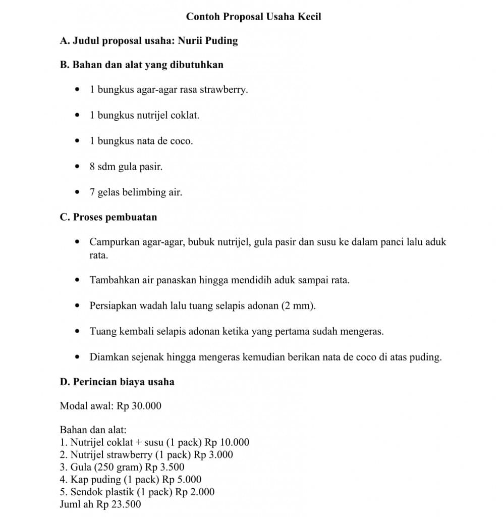 Detail Contoh Laporan Proposal Nomer 54