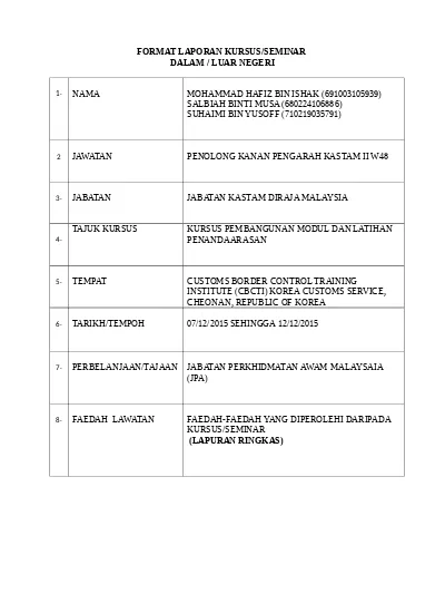 Detail Contoh Laporan Seminar Nomer 50