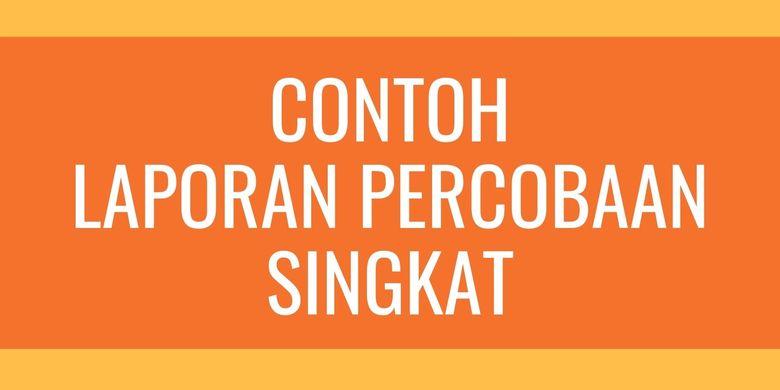 Detail Contoh Laporan Singkat Nomer 32