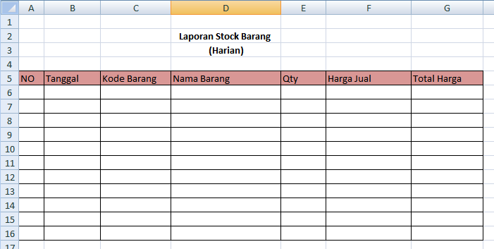 Detail Contoh Laporan Stok Barang Gudang Nomer 46