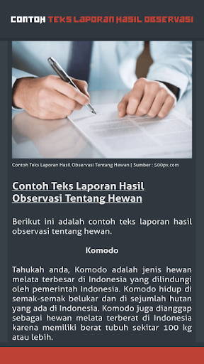 Detail Contoh Laporan Teks Nomer 35