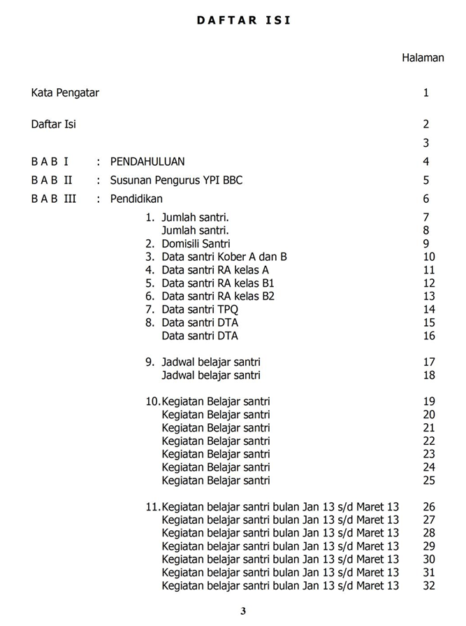 Detail Contoh Laporan Triwulan Nomer 16