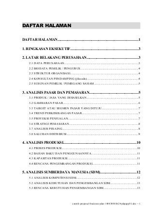 Detail Contoh Laporan Usaha Nomer 15