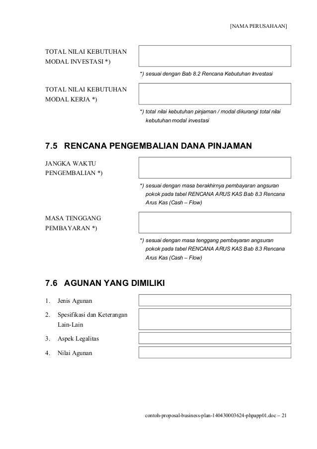 Detail Contoh Laporan Usaha Nomer 41