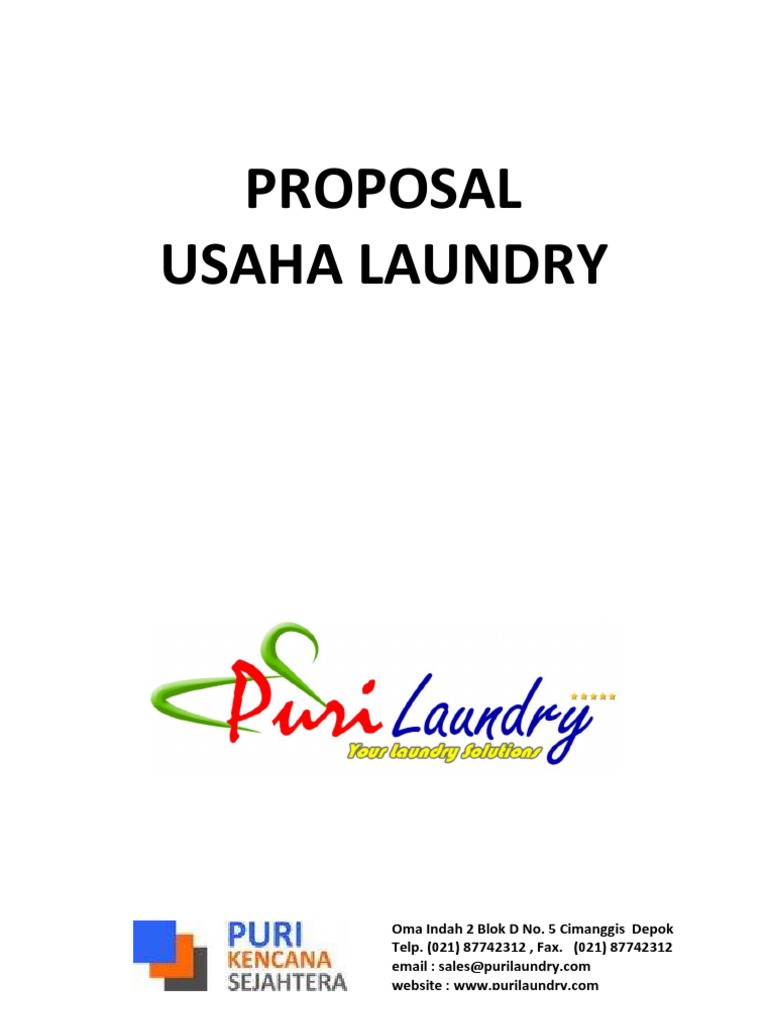 Detail Contoh Laporan Usaha Laundry Nomer 29