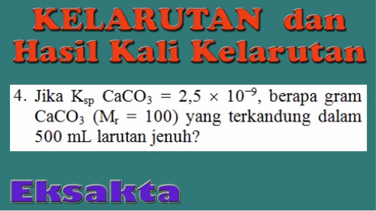 Detail Contoh Larutan Jenuh Nomer 38