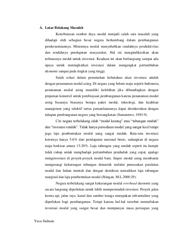 Detail Contoh Latar Belakang Paper Nomer 16