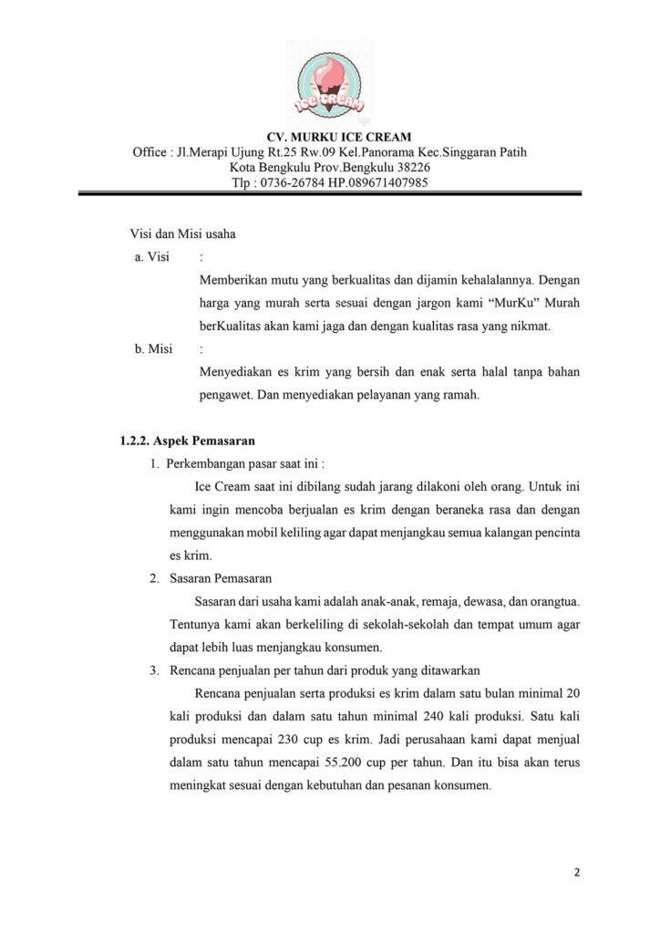 Detail Contoh Latar Belakang Proposal Usaha Nomer 50