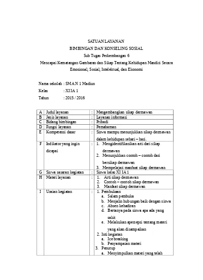 Detail Contoh Layanan Orientasi Nomer 35