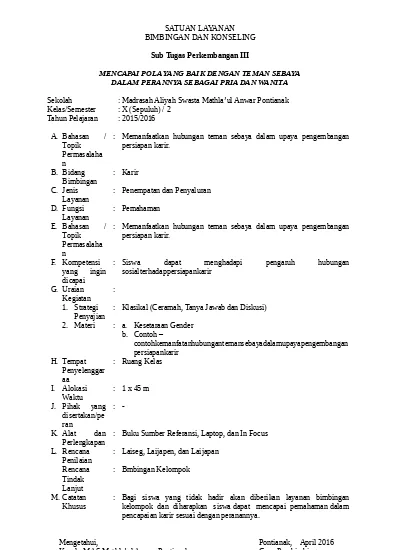 Detail Contoh Layanan Orientasi Nomer 50