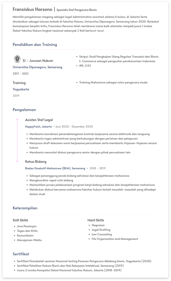 Detail Contoh Legal Drafting Nomer 30