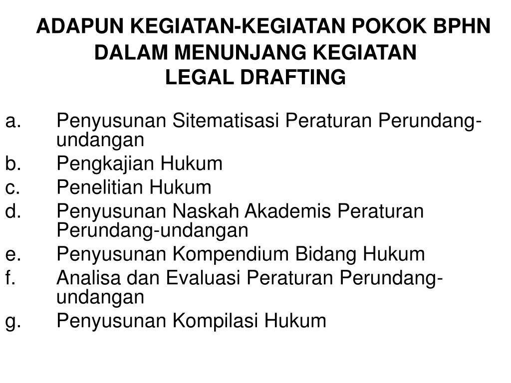 Detail Contoh Legal Drafting Nomer 40