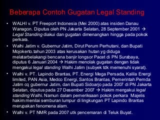 Detail Contoh Legal Standing Nomer 30